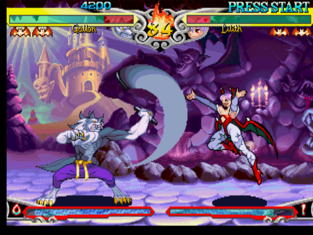 Darkstalkers 3 screenshot 5 for Playstation